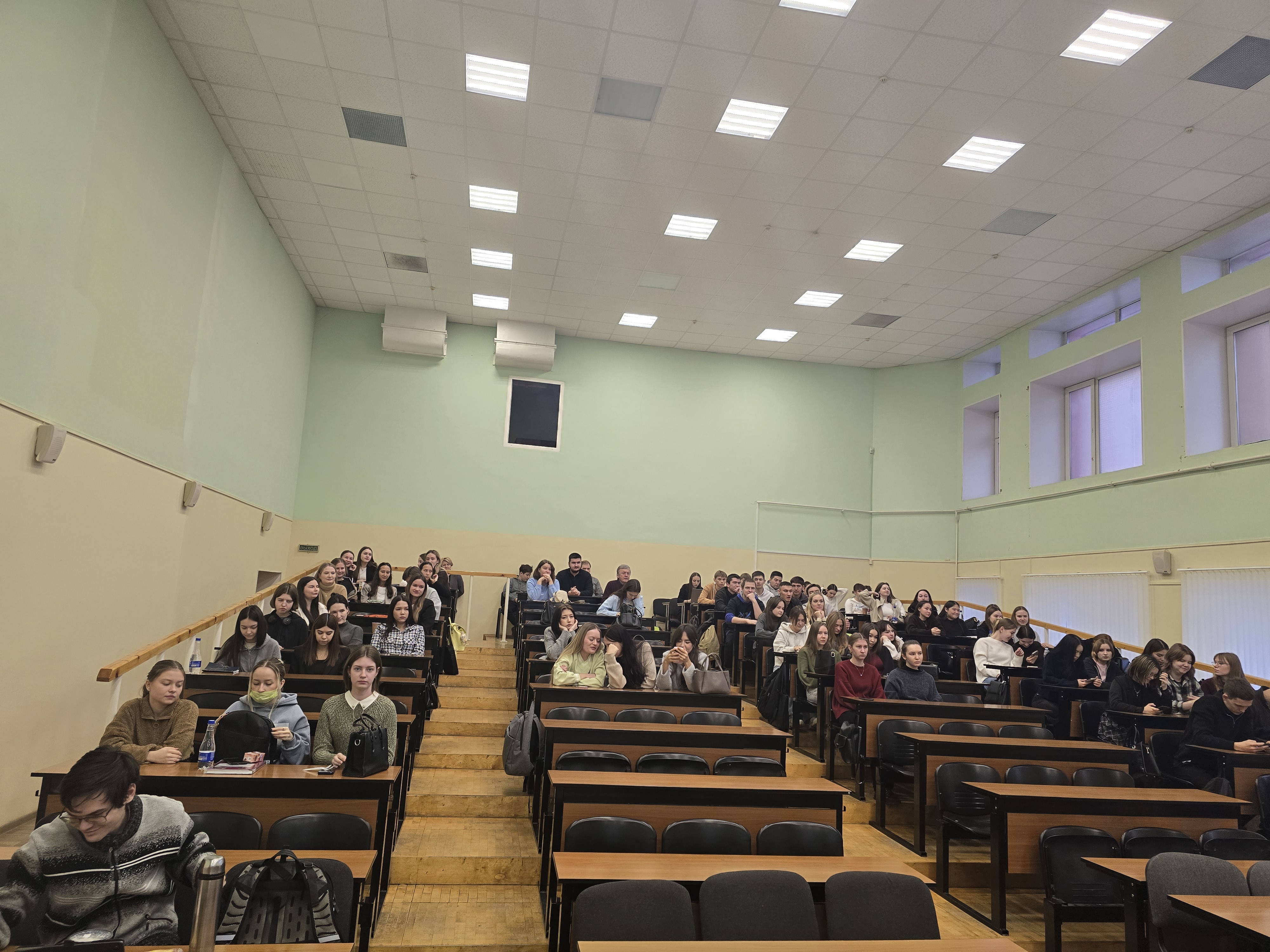 Открытая лекция на тему «Цифровой рубль: новая эпоха финансовых технологий» совместно с Отделением — Национальным банком по Республике Башкортостан Уральского главного управления Банка России