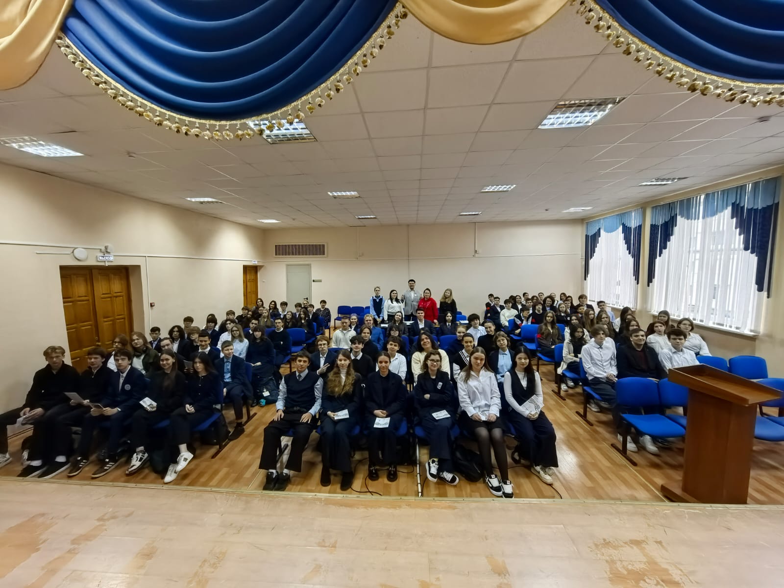 Профориентационная встреча Уфимского кампуса Финуниверситета для учащихся Лицея №6